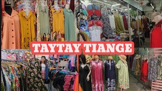 MASSIVE STORE THE CHEAPEST CLOTHING MARKET IN THE PHILIPPINES 🇵🇭 TAYTAY TIANGGE [upl. by Artenal]