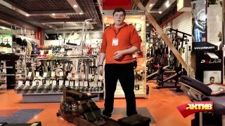 Обзор гребного тренажера Waterrower Classic 300 S4 [upl. by Ociram]