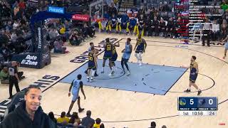 FlightReacts To WARRIORS at GRIZZLIES  FULL GAME HIGHLIGHTS  February 2 2024 [upl. by Earej125]