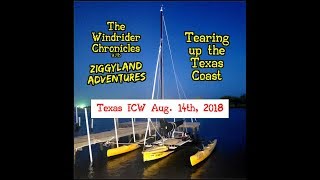 Sailing the Texas ICW in my Windrider 17 [upl. by Viehmann]