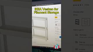 Cheap Filament Storage from IKEA Only 10  IKEA VESKEN CART 3dprinting filamentstorage [upl. by Blodgett74]