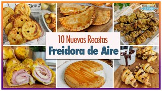 ✅ 10 Nuevas Recetas en Freidora de Aire Cosori 5 🌟 Cómo usar Freidora SIN ACEITE ✅ Cosori Airfyer [upl. by Alletneuq]