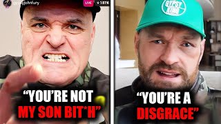 HES A DISGRACE Tyson Fury Reveals The REAL REASON He FIRED John Fury [upl. by Edaw]