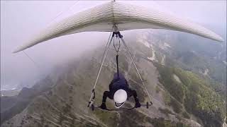 Hang gliding Video compilation of launching soaring circling and landing Song quotGlidingquot [upl. by Elie]