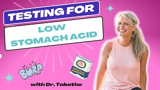 Testing for Low Stomach Acid Naturally [upl. by Aray848]