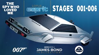 Build the Lotus Esprit from The Spy Who Loved Me by Agora Models Pack One [upl. by Hamo]