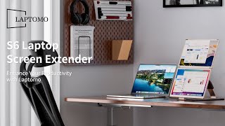 Laptop Screen Extender Monitor Portable 156 Dual Screen Monitor for Laptop Plug and Play [upl. by Matta]