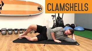 Clamshells  Glute Med Strengthening Exercise [upl. by Simona830]