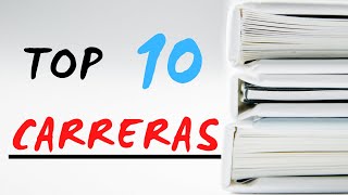 CARRERAS universitarias con más SALIDAS en ESPAÑA  Carreras UNIVERSITARIAS con mayor FUTURO laboral [upl. by Nehtiek568]