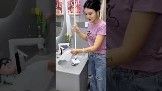 2in1 Floor Mop Kit Effortless Cleaning for Any Surface AR Gadgets cleaninghacks cleaninggadgets [upl. by Berti]