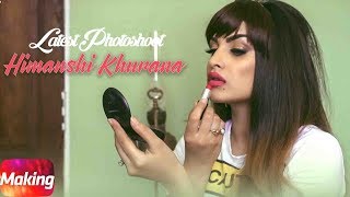 Himanshi Khurana Latest Photoshoot Making Video  Behind The Scene  Speed Records [upl. by Llerrot]