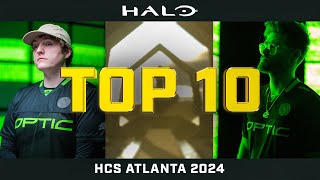 HCS Top 10 Clips Atlanta 2024  Halo Infinite [upl. by Libove]