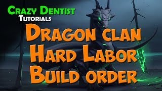 Northgard Dragon clan  Hard Labor build order [upl. by Gifford]