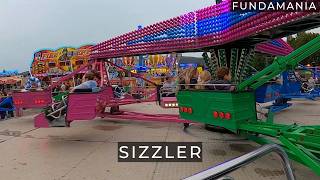 Sizzler Cassely  Fundamania Fun Fair Belfast 2024  OnRide POV [upl. by Aret246]