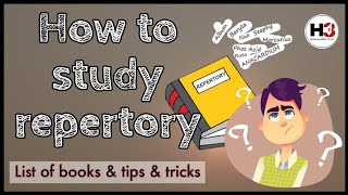 Perfect way to study Repertory How to study hom repertory  Repertory rubric  Repertory lecture [upl. by Quartana]