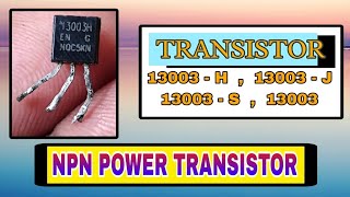 How to check transistor checking 13001 HSJ  creative science workshop [upl. by Htebilil]