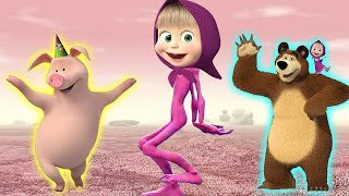 Masha and the Bear 2024  Dame Tu Cosita Cover MUSIC VIDEO [upl. by Atnamas]