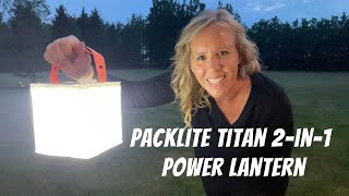 You NEED This In Your 72 Hour Survival Kit  Luminaid  Packlite Titan 2 In 1 Power Lantern Review [upl. by Ylrebma]