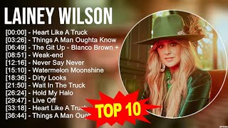 Lainey Wilson Greatest Hits 🍃 70s 80s 90s Music 🍃 Top 200 Artists of All Time [upl. by Maag]