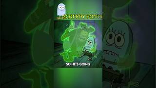 SPONGEBOB THE SCAREDYPANTS 😱🤣 cartoon shorts spongebob [upl. by Atnicaj]