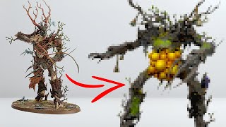 Kitbashing A Nurgle Corrupted Treelord [upl. by Joon]