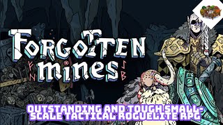 Outstanding And Tough SmallScale Tactical Roguelite RPG  Forgotten Mines [upl. by Suiradal]