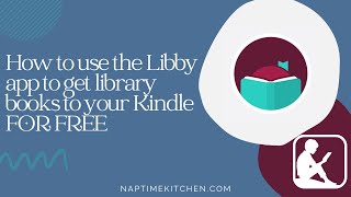 HOW TO DOWNLOAD LIBRARY BOOKS FOR FREE ONTO YOUR KINDLE USING LIBBY [upl. by Akirderf666]