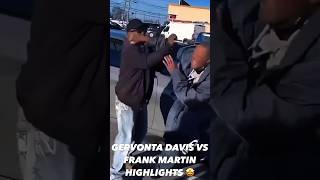 GERVONTA DAVIS vs FRANK MARTIN HIGHLIGHTS 😂 boxing boxingtechnique CoachFiyah viral trending [upl. by Mosi]