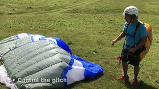 Paraglider Ground Handling  7 INSTANT FAILS [upl. by Aseiram25]