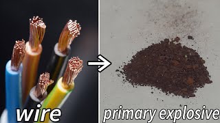 how to synthesize copper acetylide primary explosive [upl. by Eerazed243]