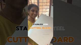 Upgrade your kitchen with a stainless steel cutting board kitchen cuttingboard stainlesssteel [upl. by Anuska]