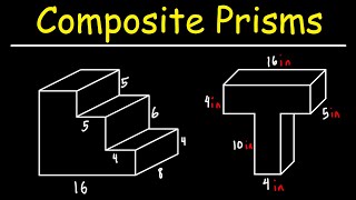 How To Find The Volume of Composite Rectangular Prisms [upl. by Clarita]