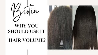 Biotin and why should I use it for my hair  Biotin for hair volume B7 Beyond Collection [upl. by Aisital]