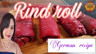 Rinderrouladen zubereiten  German recipe beef roulades [upl. by Noreh]