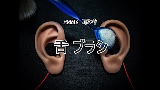 【イヤホン推奨】耳かき音舌ブラシ【ASMR】 [upl. by Azmah899]