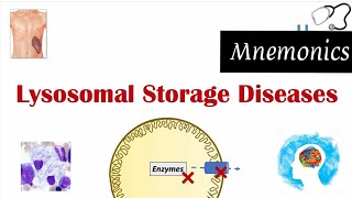 Lysosomal Storage Diseases Mnemonics  Easy way to memorize all disorders by MedSurvival [upl. by Brick]