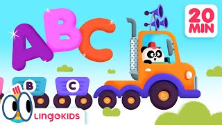 ABC TRUCK SONG 🛻🎶  More Songs for Kids  Lingokids [upl. by Nosnhoj]