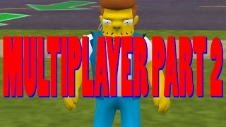 The Simpsons Hit amp Run  MULTIPLAYER w Friends Part 2 1 HOUR LONG [upl. by Gemperle]