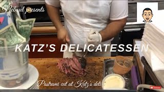 Pastrami cut at Katz’s Delicatessen [upl. by Ace]