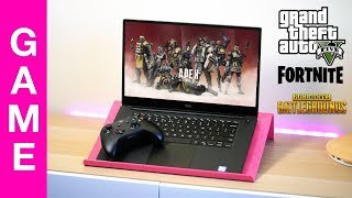 2019 Dell XPS 15 7590 Gaming Review  Benchmarks Thermals Undervolting [upl. by Ilocin332]