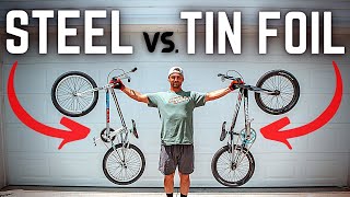 Cromoly vs Aluminum BMX  Is Steel Real  BEST BMX race bike shootout [upl. by Peursem]