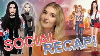 Stardoll Social Recap Episode 44 Real life styles  much more [upl. by Ignatia]