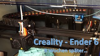 Creality Ender 6  Fazit nach 8 Wochen  Review [upl. by Manouch948]