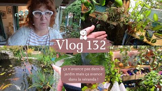 VLOG 132🌿NETTOYAGE et ENTRETIEN🌱Jenlève 3 plantes dans la véranda  Je navance pas dans le jardin [upl. by Eenerb]