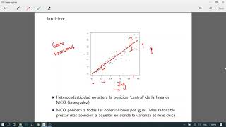 Clase 10 2 Heterocedasticidad el probema [upl. by Aryahay]