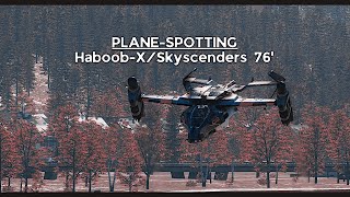 Plane Spotting VTOL HaboobXSkyscenders 76  Departure VSKYLABSXPlane 12 [upl. by Nolak412]