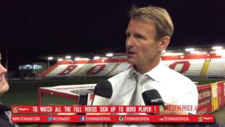 REACTION Teddy postDagenham JPT defeat [upl. by Fiske308]