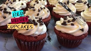 How to Make Red Velvet Cupcakes I Episode 7 Baking with Ryan [upl. by Nahtnanhoj292]