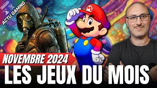 LES JEUX DU MOIS DE NOVEMBRE A NE PAS MANQUER 🕹️ [upl. by Handal]