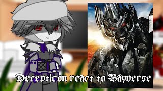 Transformers Prime decepticon react to Bayverse 🇺🇸Aira [upl. by Hillier635]